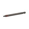 4" x SQ #2 Banded Square Recess  Industrial Screwdriver Bit Recyclable 